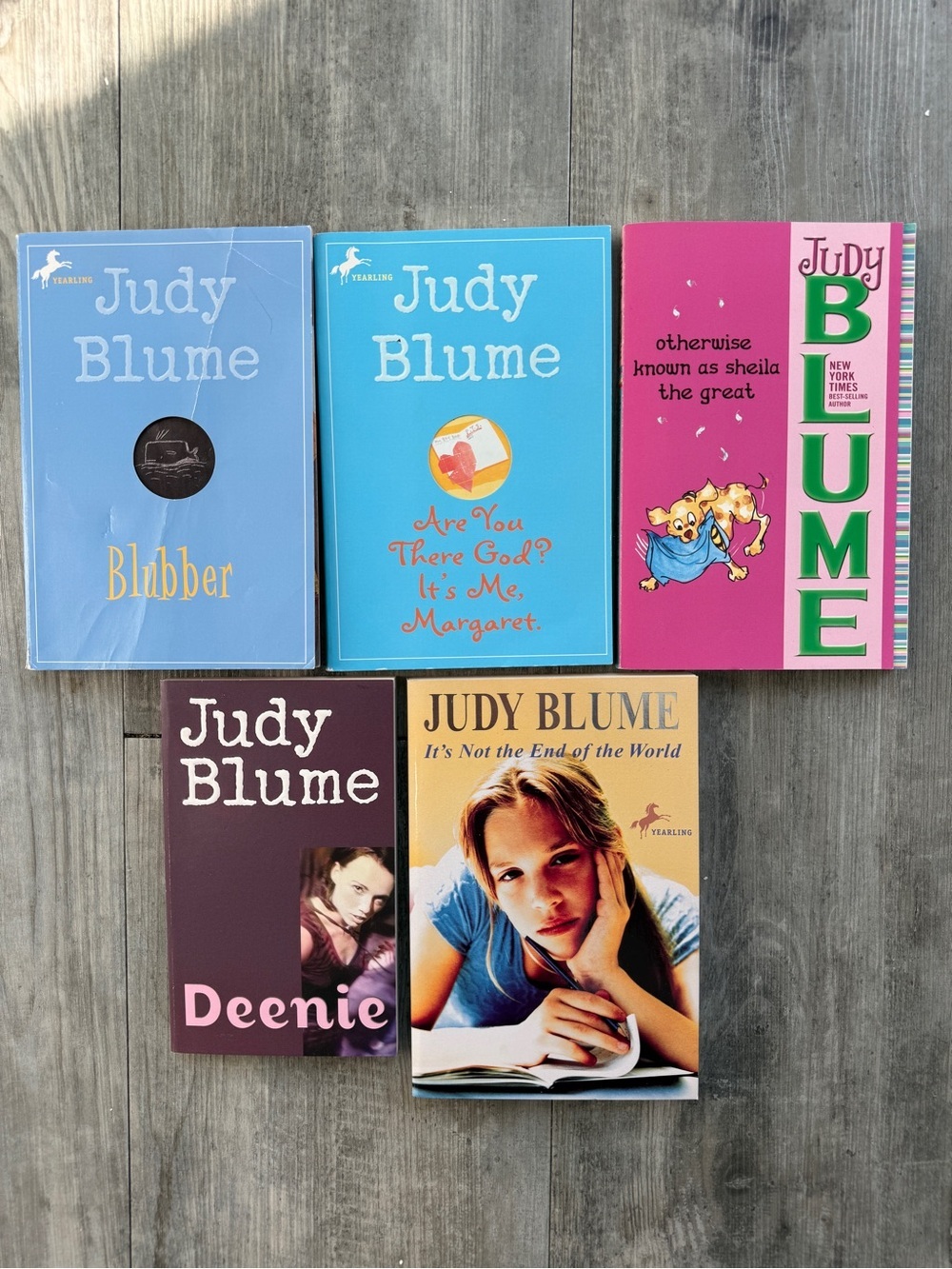 5 Judy Blume Books | Vintage YA Book Bundle